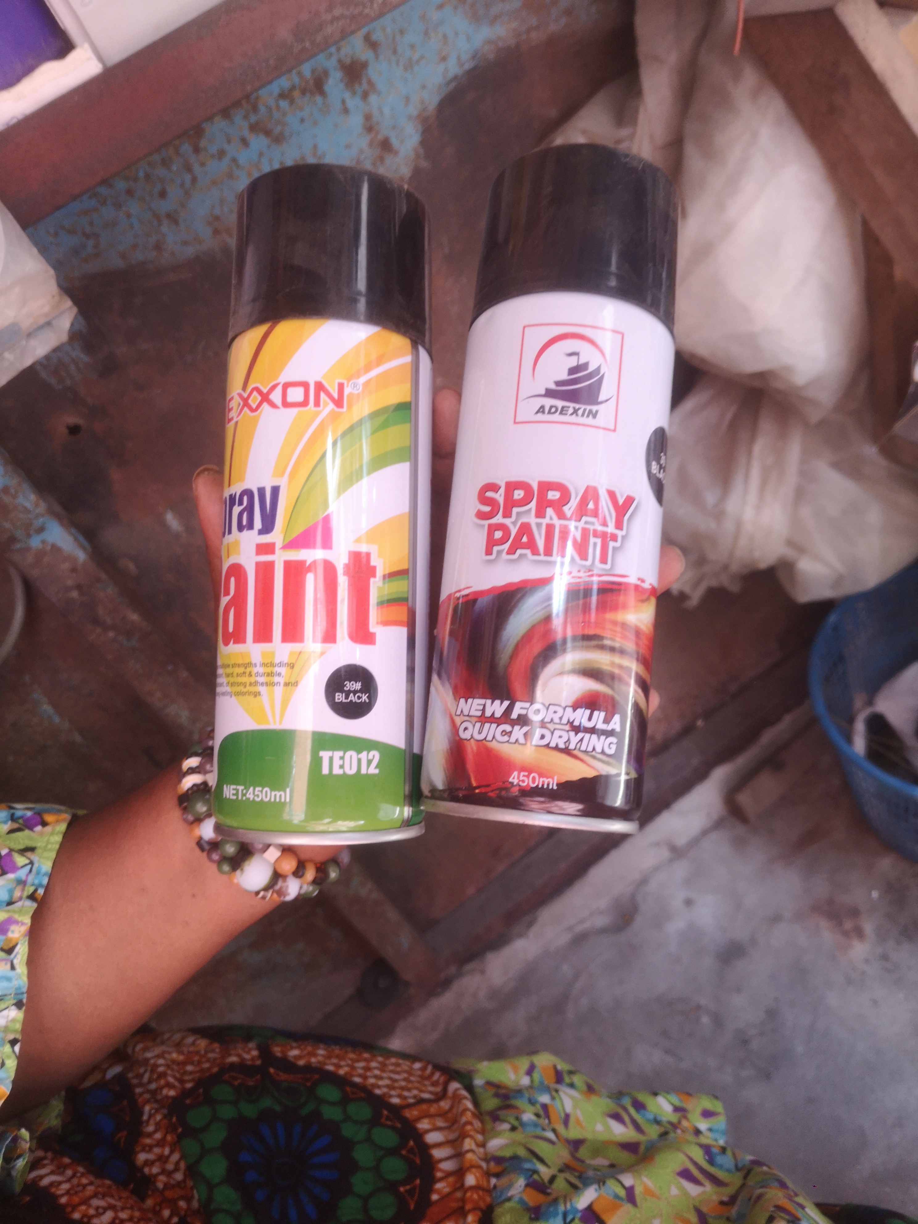 Spray black 