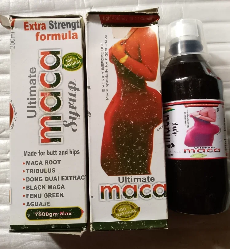 Ultimate Maca Syrup for Butt and Hips Enlargement 